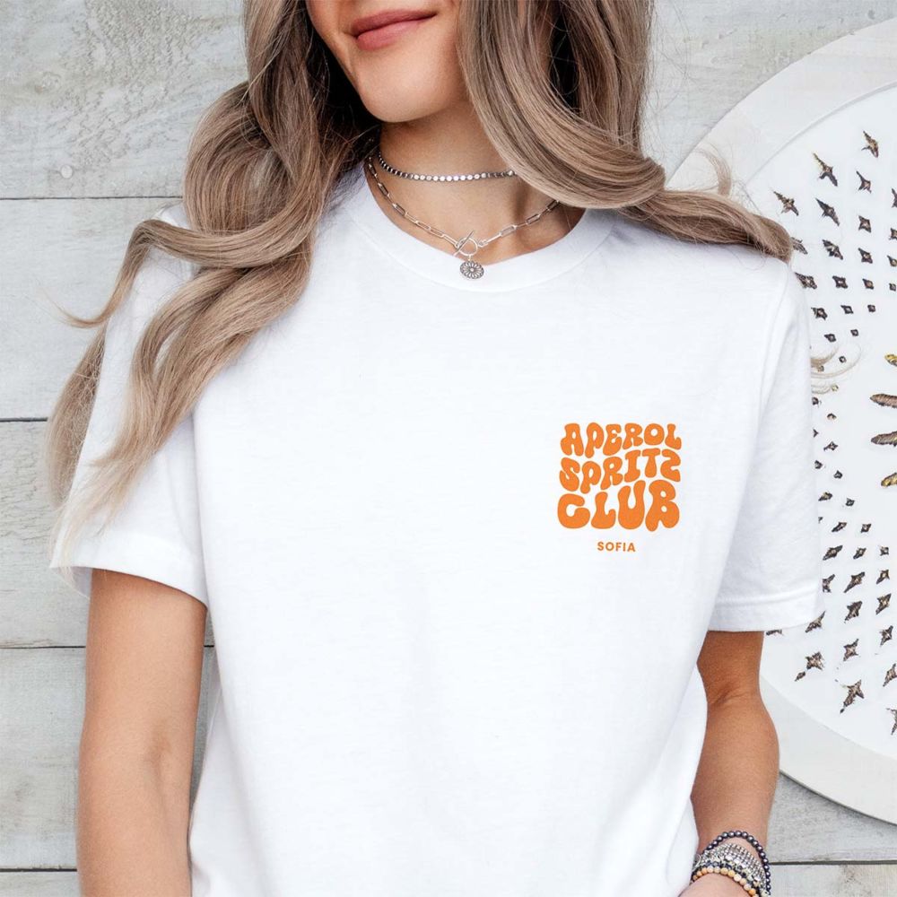 T-shirt personnalisé Aperol Spritz Club