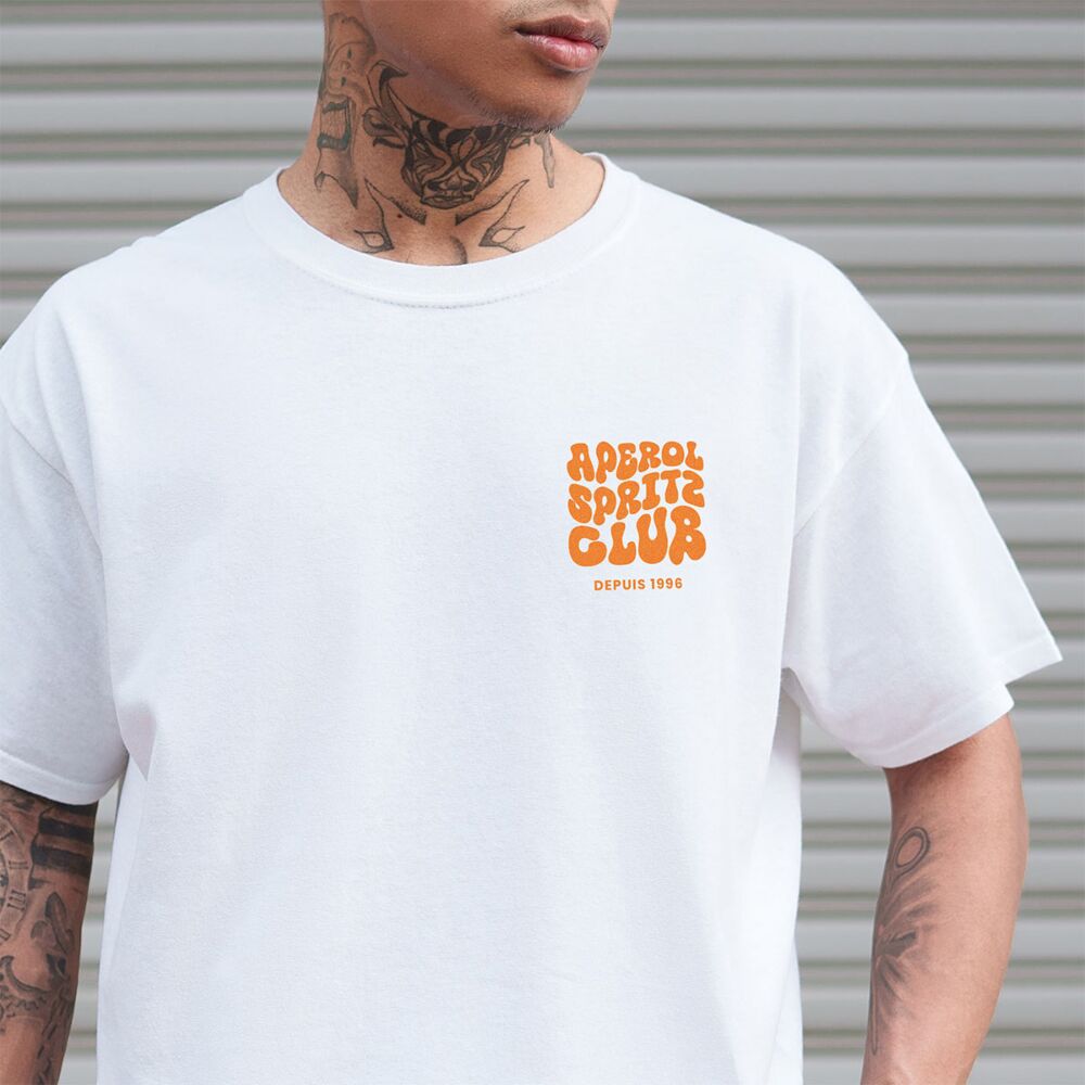 T-shirt personnalisé Aperol Spritz Club