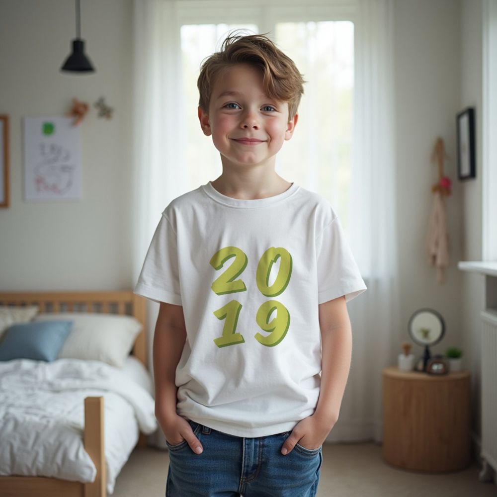 T-shirt personnalisé Enfant - Année