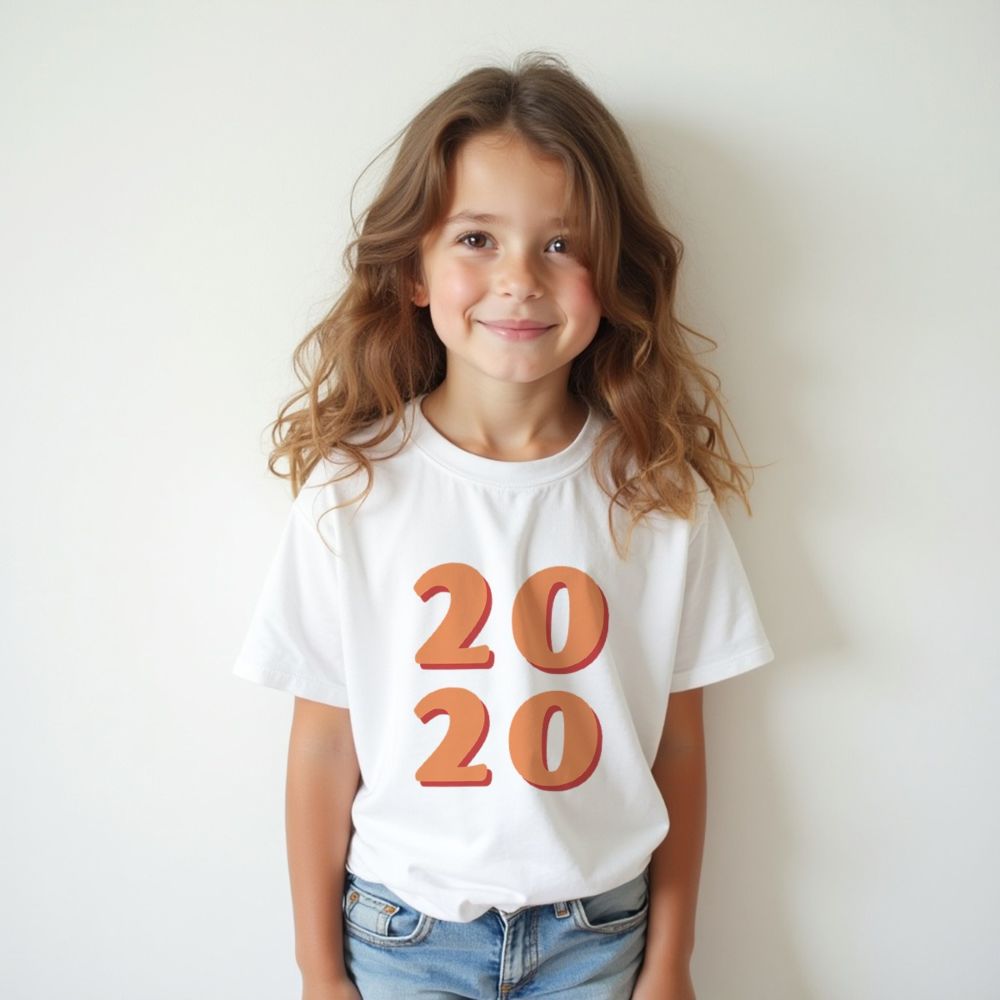 T-shirt personnalisé Enfant - Année