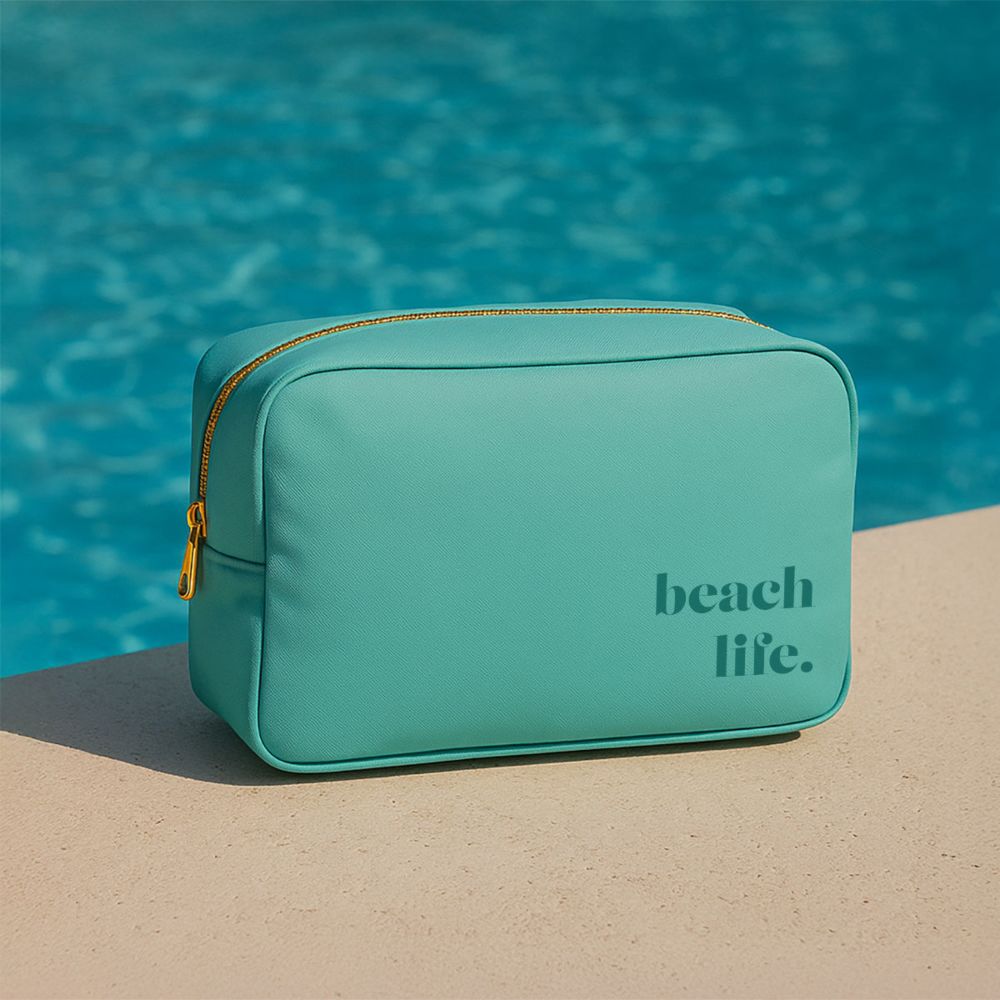 Personalisierbare Reisetasche mit zwei Zeilen