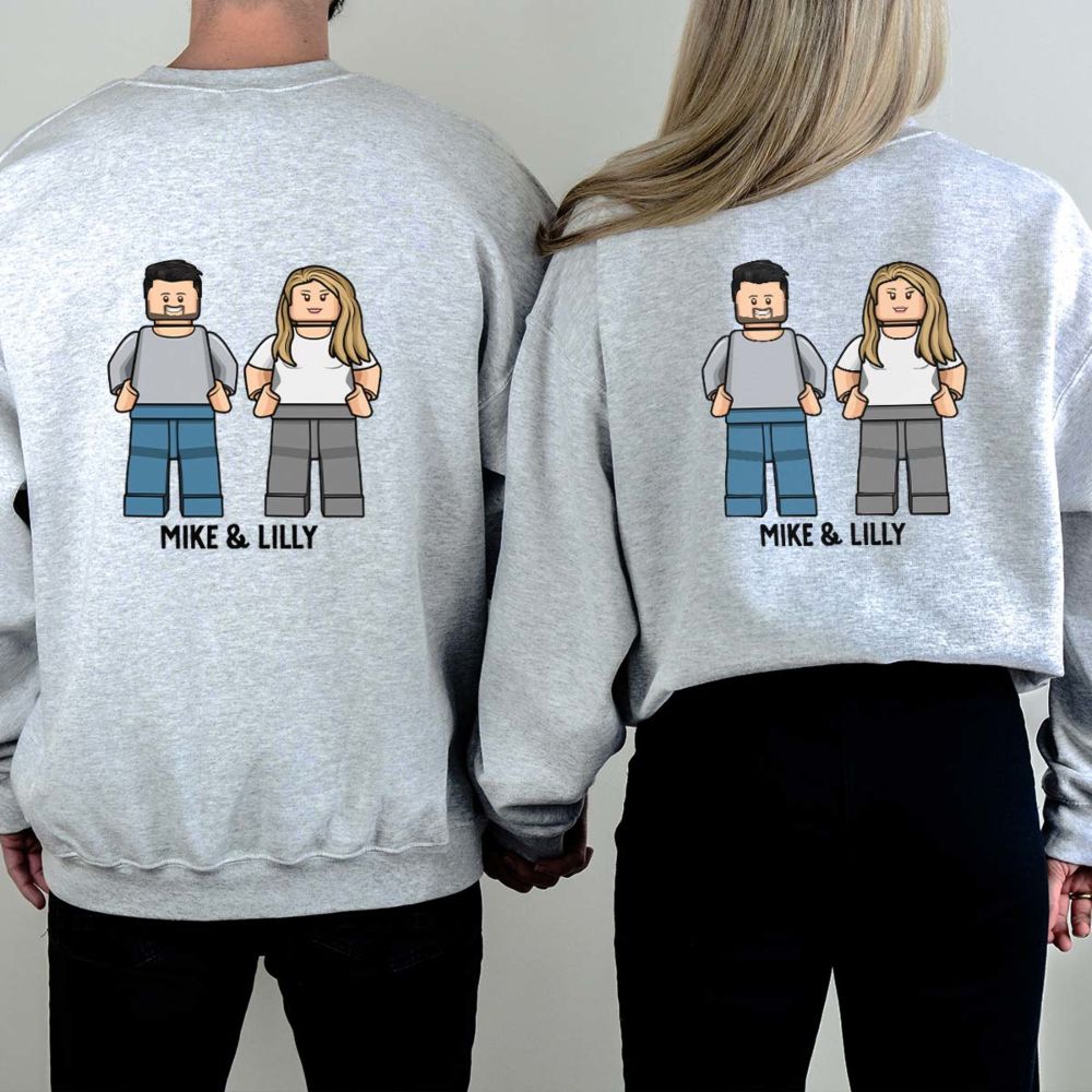 Pull personnalisé avec votre figurine