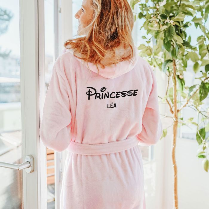 Peignoir personnalisé princesse