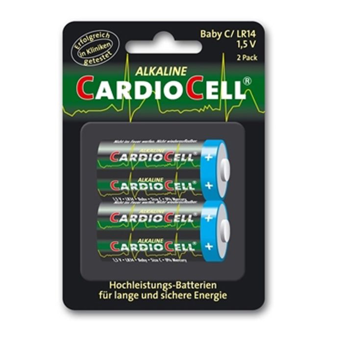 Lot de 2 Piles Cardiocell Baby C-LR14 