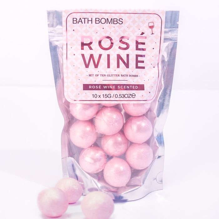 Bombes de bain – Vin rosé