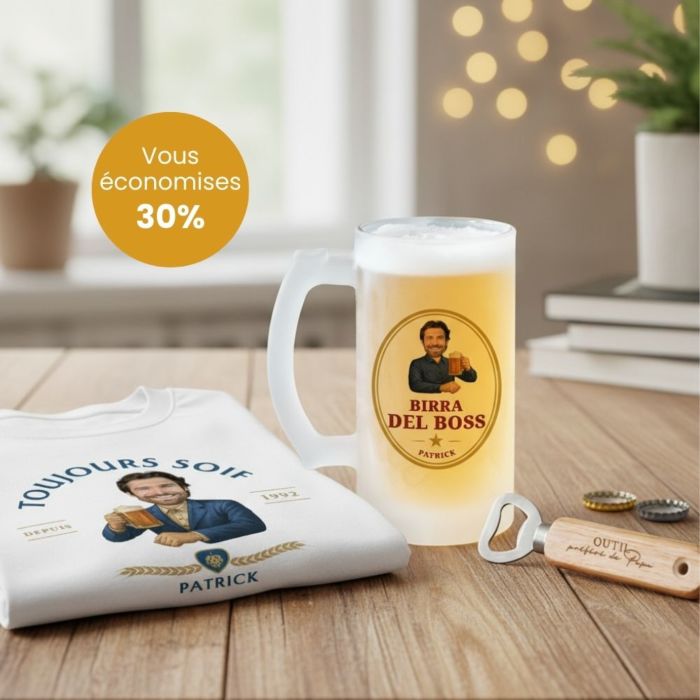 Coffret cadeau bière
