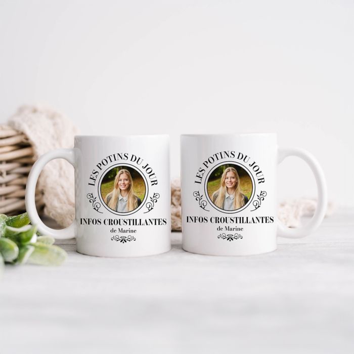 Mug personnalisé Potins du Jour