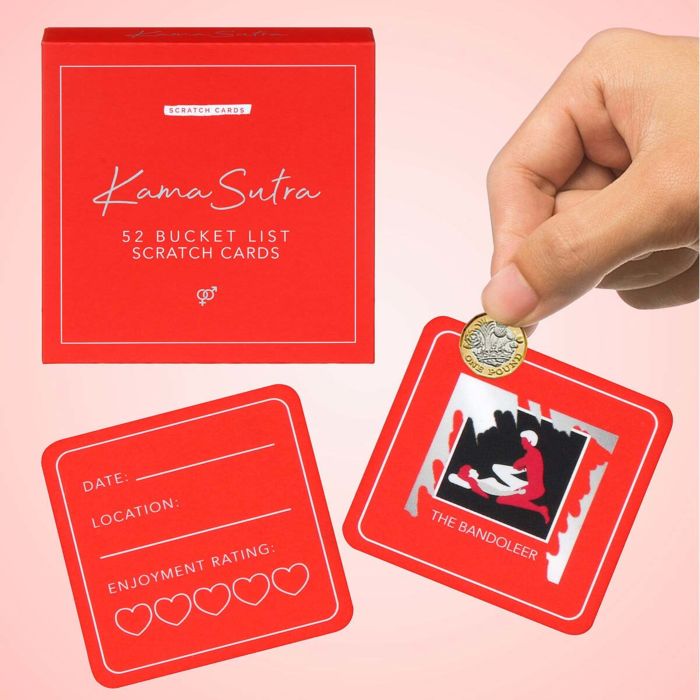 Cartes à gratter Kamasutra